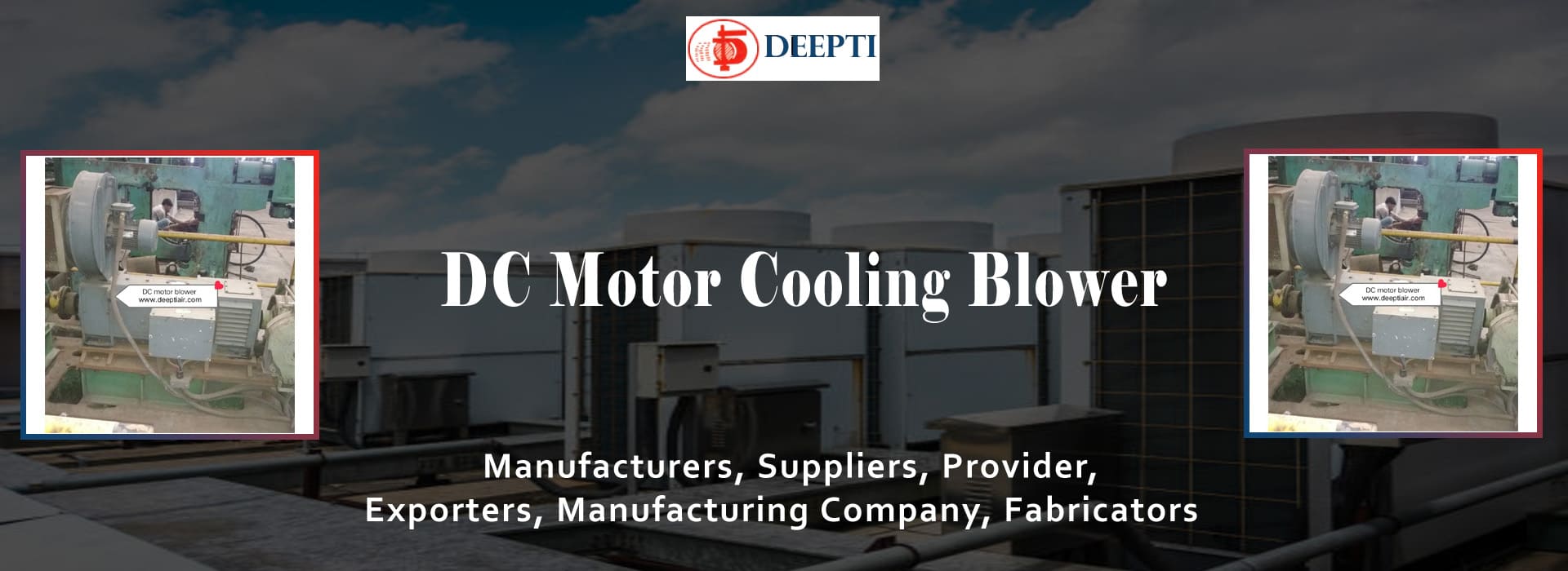 DC Motor Cooling Blower Provider